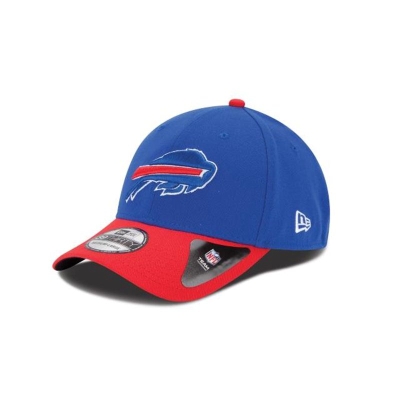 Blue Buffalo Bills Hat - New Era NFL Team Classic 39THIRTY Stretch Fit Caps USA4120936